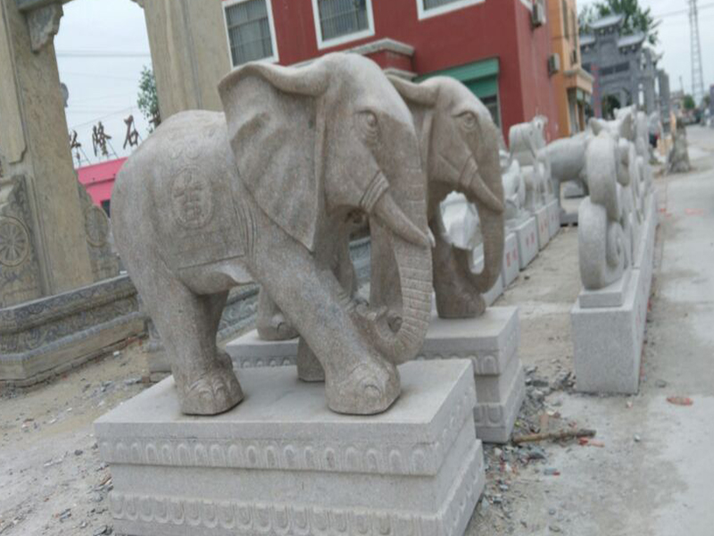 石雕大象2