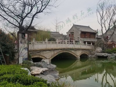 河南洛阳洛邑古城牌坊和桥栏杆工程